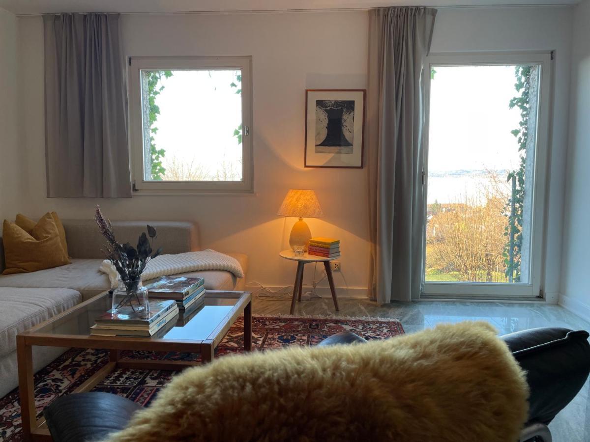 Villa Mit Traumhaftem Blick Uber Den Bodensee Bregenz Exteriör bild